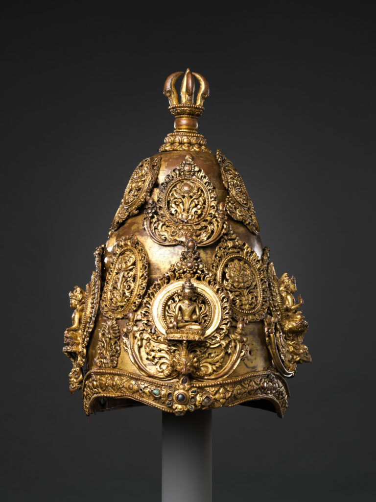 Vajracharya Priest's Crown | Project Himalayan Art