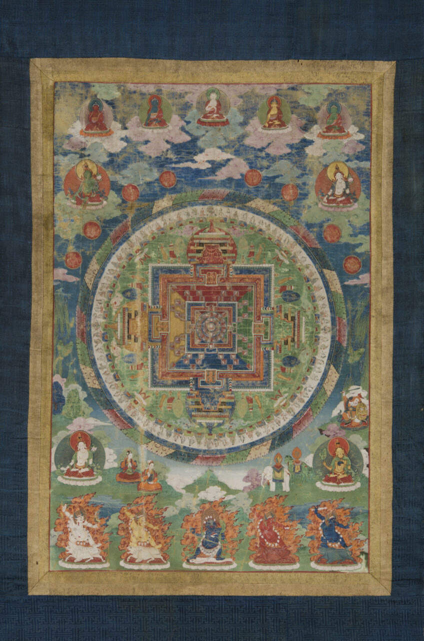 Mandala of Sarvavid Vairocana (Durgatiparisodhana from the Vajradhatu ...