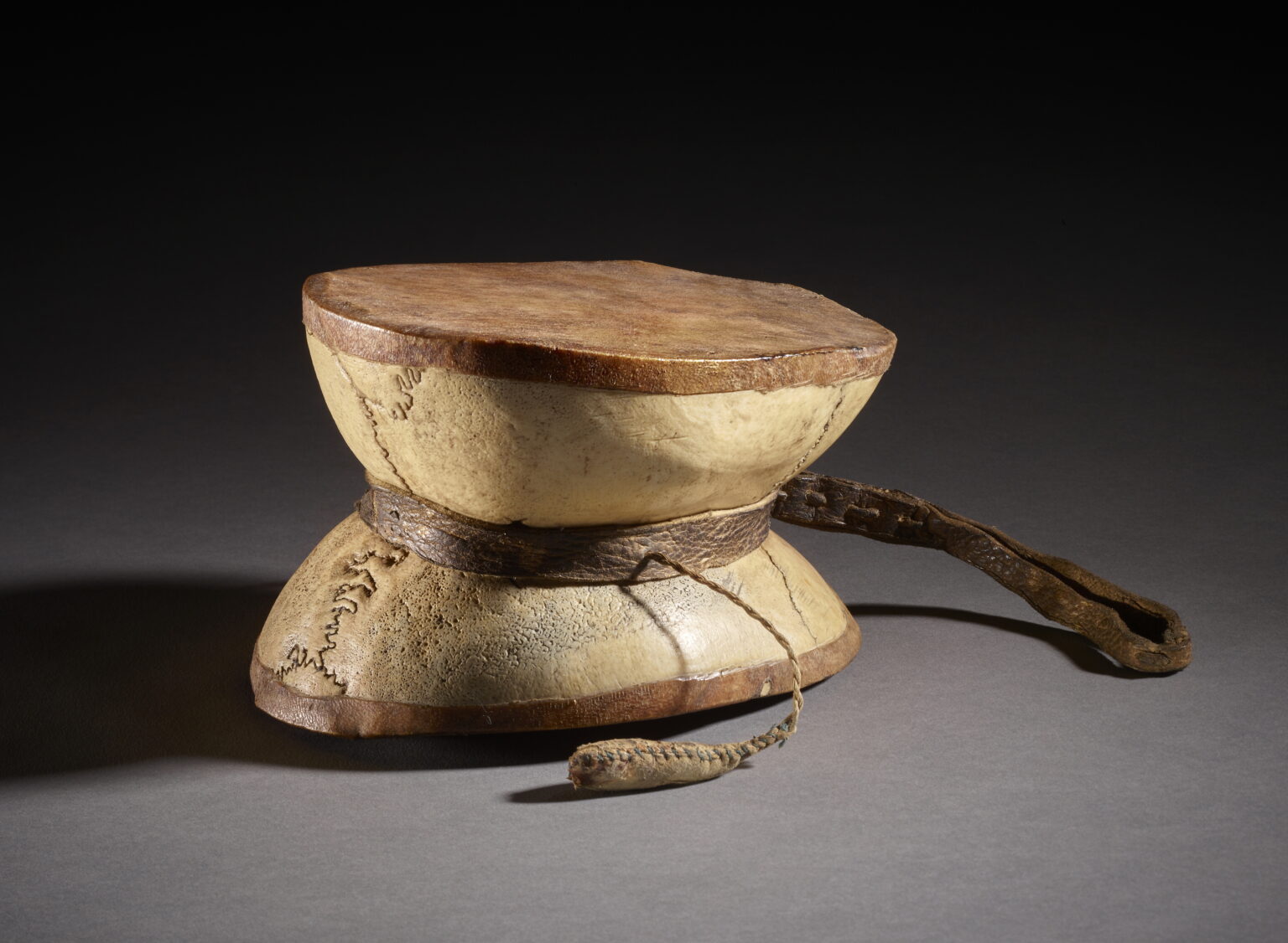 Double-Sided Skull Drum | Project Himalayan Art