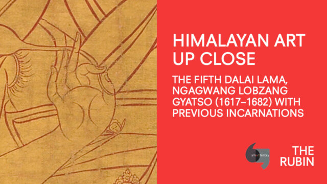 The Fifth Dalai Lama Ngawang Lobzang Gyatso (16171682) with Previous