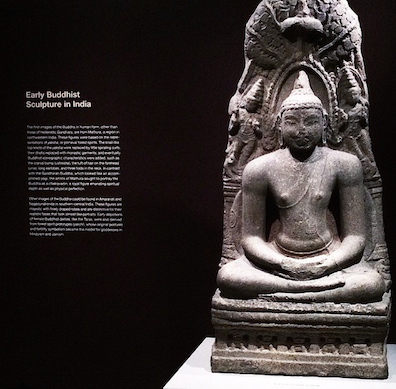 Instagrammer @e.welinka's throwback to our summer exhibition"From India East: Sculpture of Devotion from the Brooklyn Museum." 