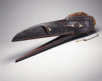 Raven Mask; Kwakwaka'wakw; 1801