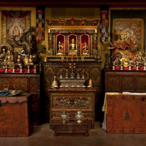 The Tibetan Buddhist Shrine Room https://rubinmuseum.org/shrineroom On view till January 2022
