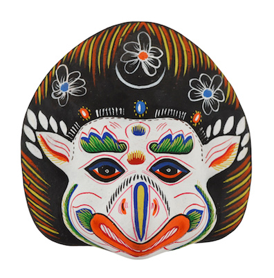 Kathmandu Imports White Garuda mask; $15