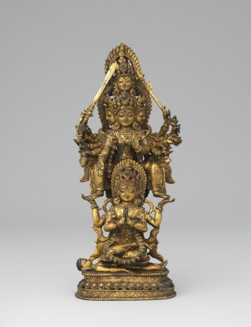 Siddha Lakshmi Nepal; 17th century Gilt copper alloy Rubin Museum of Art C2004.34.4 (HAR 65402) 