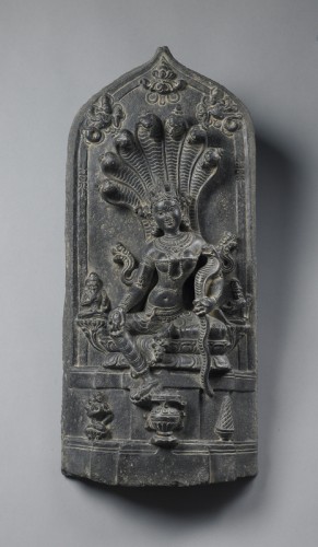 Snake Goddess Manasa Northeastern India; ca 12th century Phyllite Rubin Museum of Art C2005.36.2 (HAR 65569) 