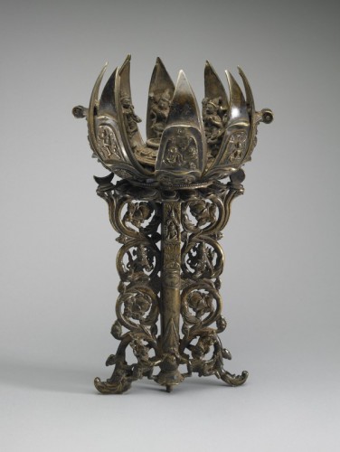 Lotus Mandala of Hevajra; Northeasatern India; ca. 12th century; Copper alloy; Rubin Museum of Art C2003.10.2