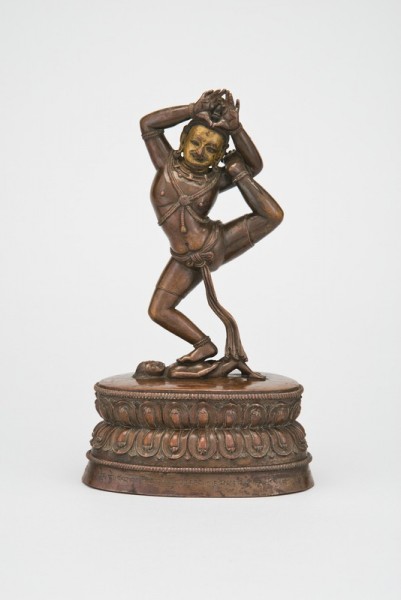 Mahasiddha Jalandhara The Net Holder Tibet; ca. 16th century Copper alloy Rubin Museum of Art C2003.13.4