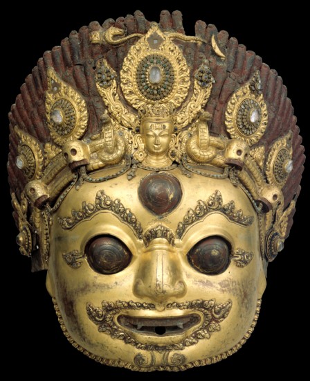 Hatha Dya Nepal; ca. 16th century; gilt copper alloy; Rubin Museum of Art; C2005.16.14 (HAR 65436)