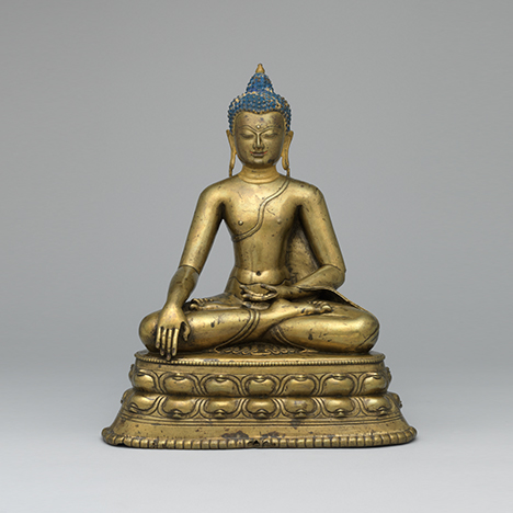 Shakyamuni Buddha Tibet; 13th century Gilt copper alloy with pigment Rubin Museum of Art C2005.16.31 (HAR 65454). Buddha demonstrates his excellent meditation posture, though you can also meditate sitting in a chair or lying down.