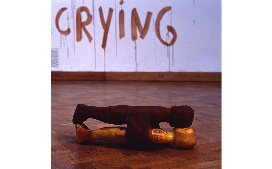 Marina AbramoviÄ‡; Power Objects from the work Spirit Cooking with Power Objects; 1998; beeswax, bandages, pig blood; Moderna Gallerija, Ljubljana, Slovenia; Â© Marina AbramoviÄ‡; courtesy of the Marina AbramoviÄ‡ Archives