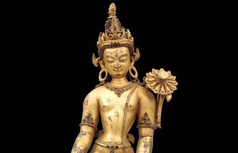 Bodhisattva Avalokiteshvara; Nepal; 13th