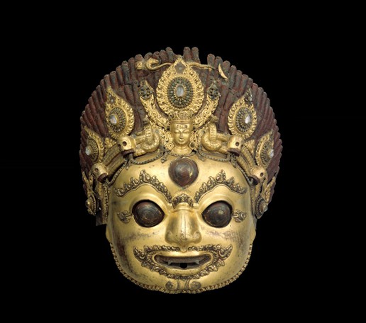 Hatha Dya; Nepal; ca.16th century; gilt copper alloy; Rubin Museum of Art; C2005.16.14 (HAR 65436)