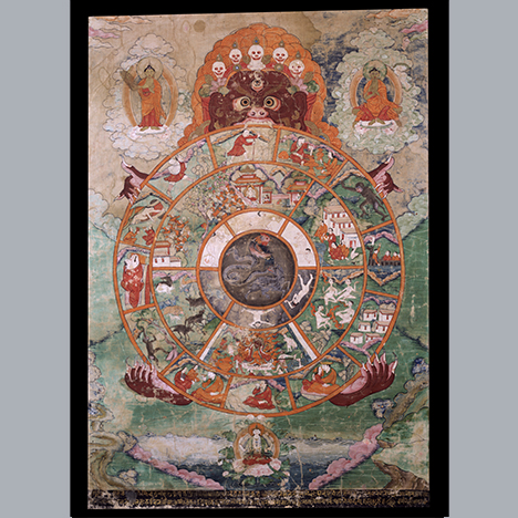 Eastern Tibet; 18th century Pigments on cloth Rubin Museum of Art Gift of Shelley & Donald Rubin Foundation F1997.40.10 (HAR 591))