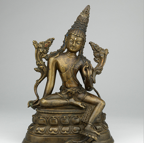 The All-Seeing Lord, Avalokiteshvara; Tibet; 12th century; copper alloy; Rubin Museum of Art; C2002.24.1 (HAR 65117)