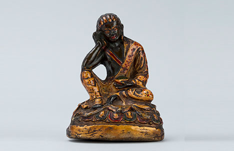 Lama (Teacher), Milarepa; Tibet; 18th century; stone; Rubin Museum of Art; gift of the Shelley & Donald Rubin Foundation; F1997.52.4 (HAR 700037)