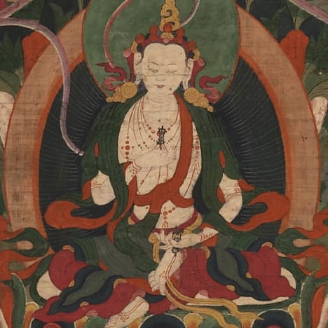 Peaceful and Wrathful Deities of the Bardo; Tibet; 18th