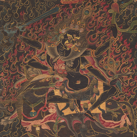 Pelden Lhamo Dusolma; Bhutan; 19th century; pigments on cloth; Rubin Museum of Art, Gift of the Shelley & Donald Rubin Foundation; F1996.11.4 (HAR 440)