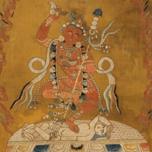Vajravarahi; Tibet; 19th century; eEmbroidery on silk; Rubin Museum of Art;