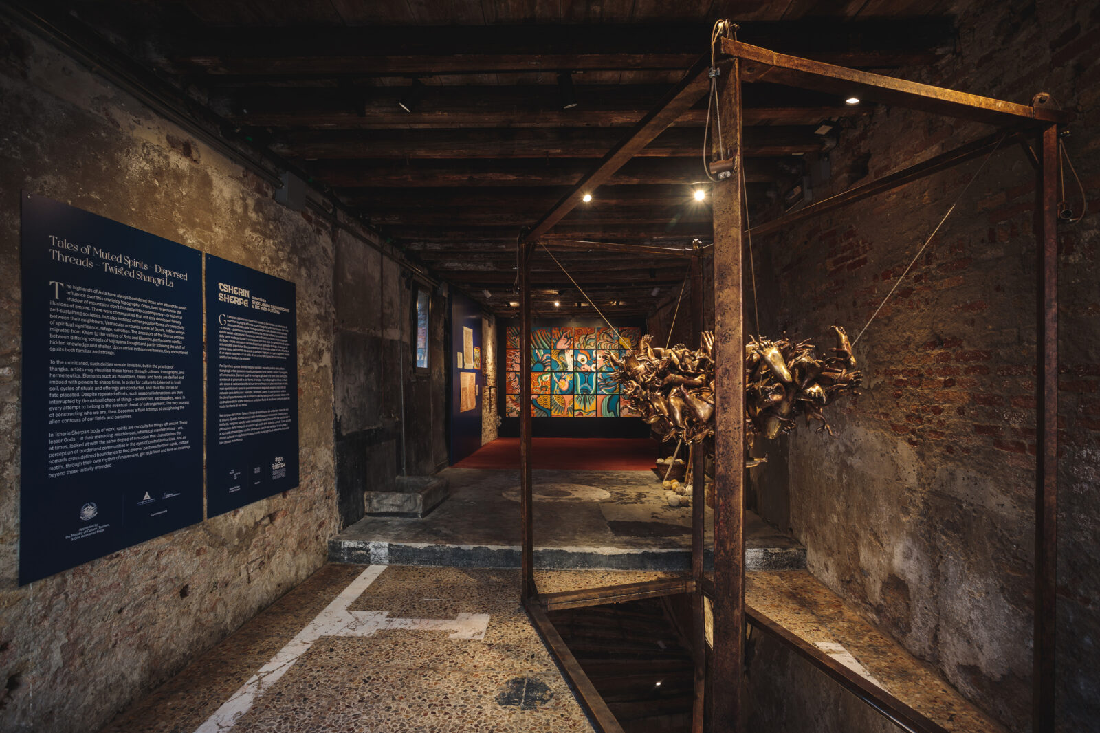 Installation photo of Nepal Pavilion at the Venice Biennale