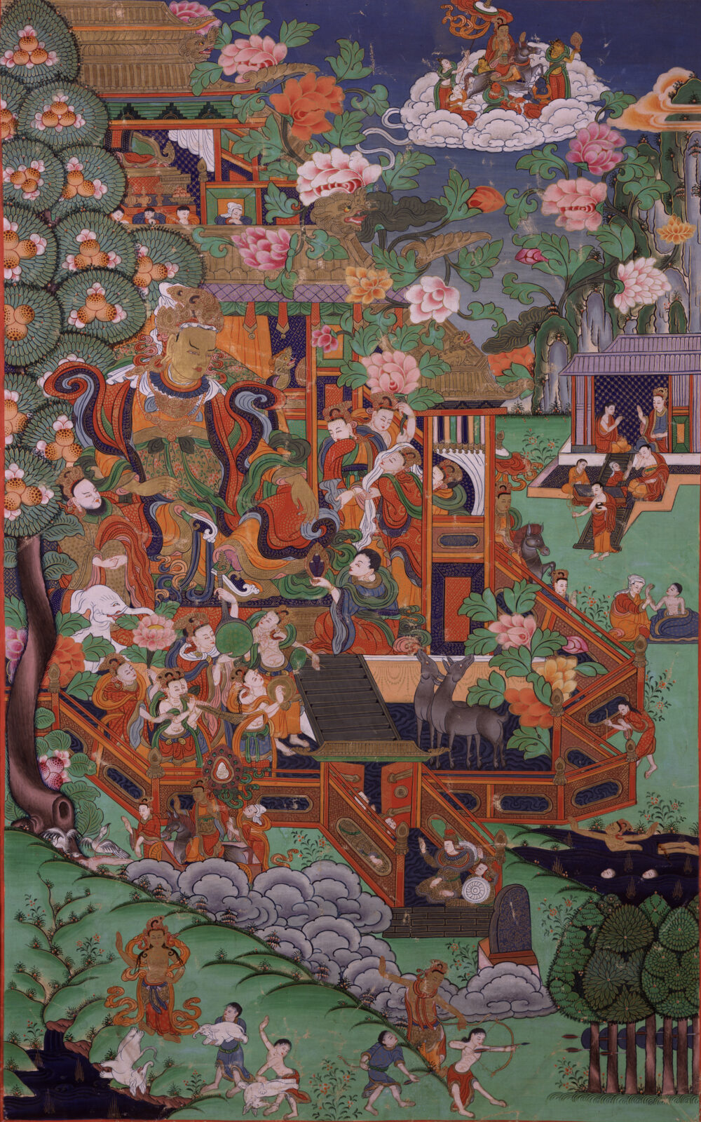 Buddha’s Youth, From a set of the Twelve Deeds of the Buddha