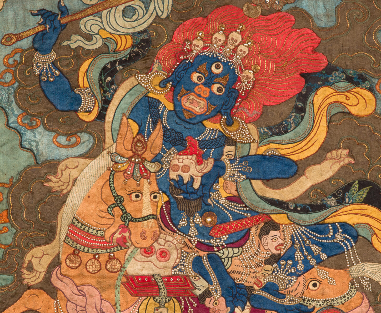 Detail of Makzor Gyelmo, “Queen Who Repels Armies”
