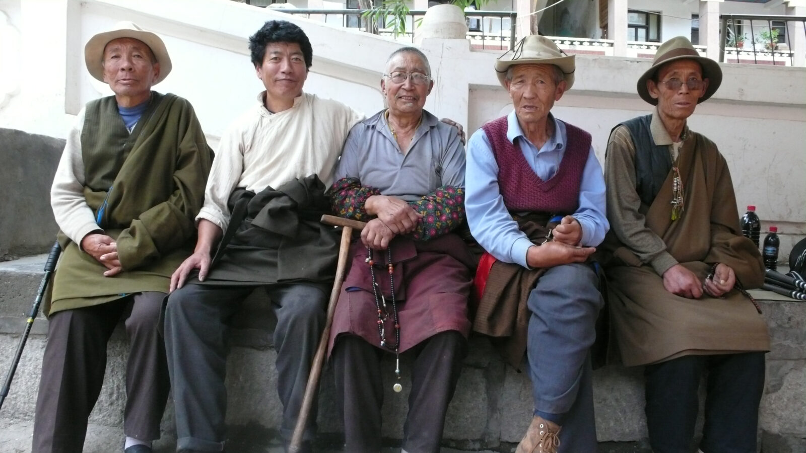 group of elders sitting together