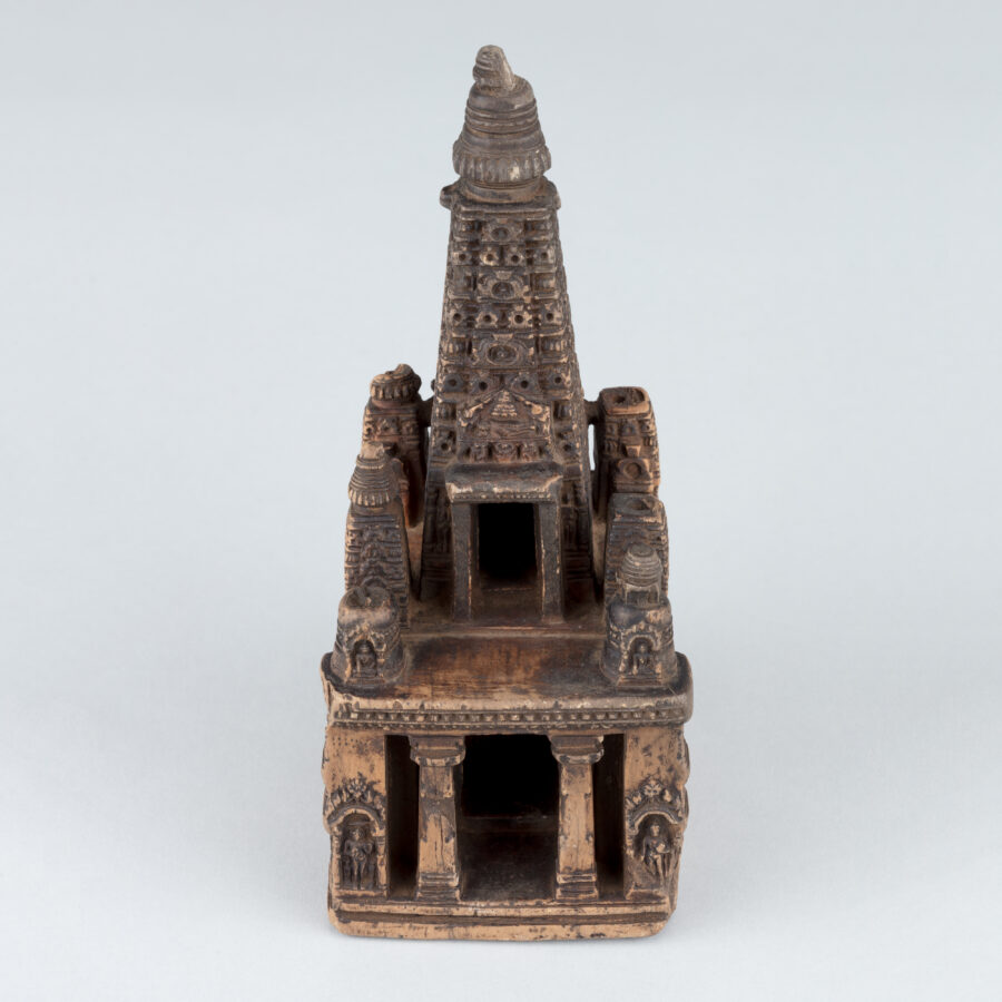 Model of the Mahabodhi Temple