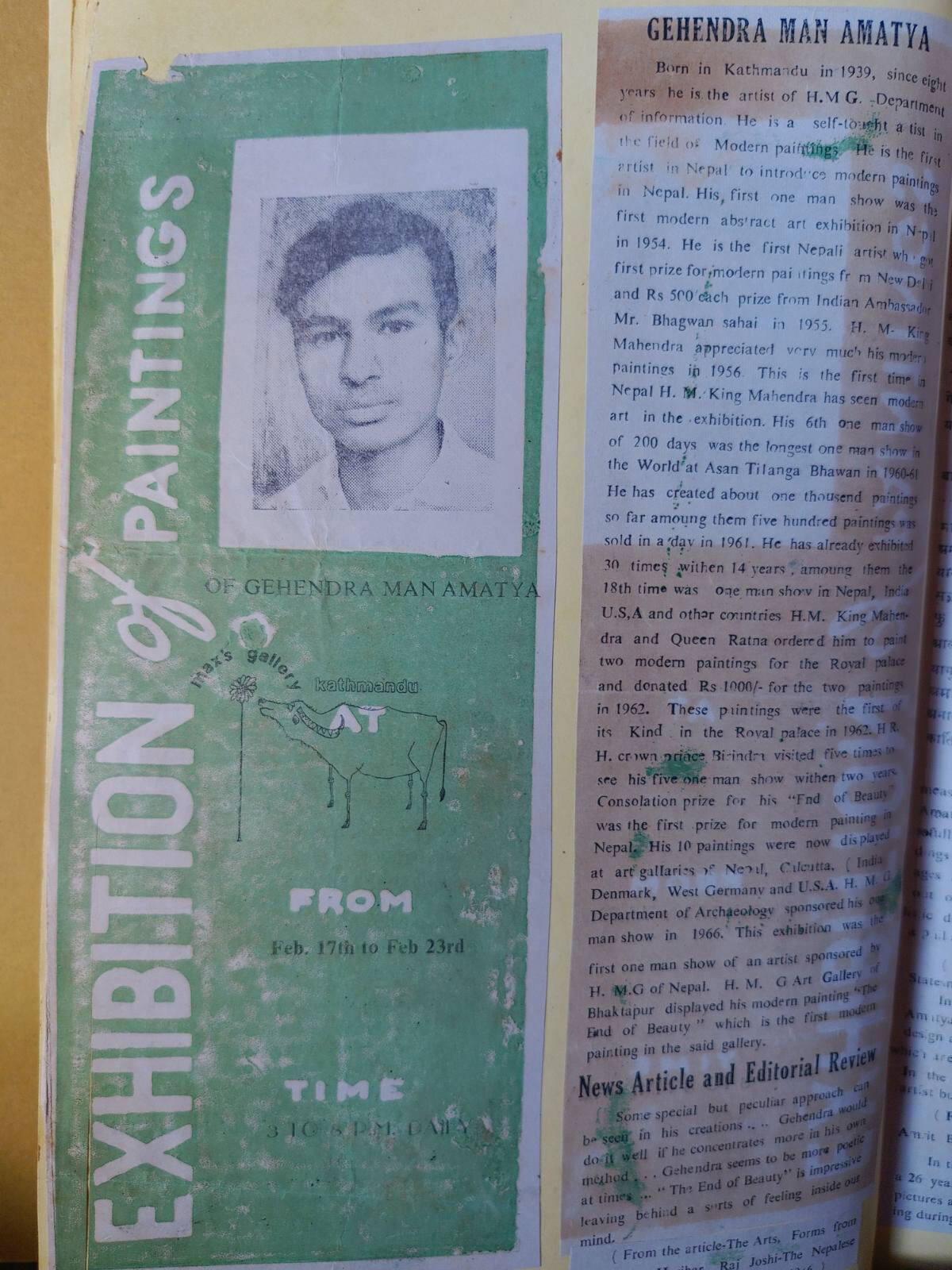 photo of a printed exhibition catalogue