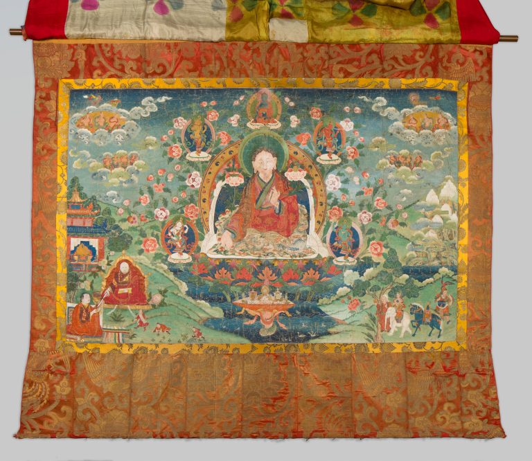 Portrait of Tibetan Medical Master Yutok Yonten Gonpo (1126